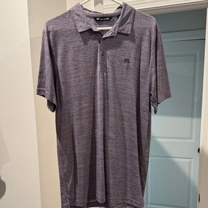 Travis Mathew Charcoal Polo Shirt